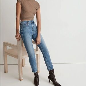 Madewell stovepipe jeans Calliston wash medium